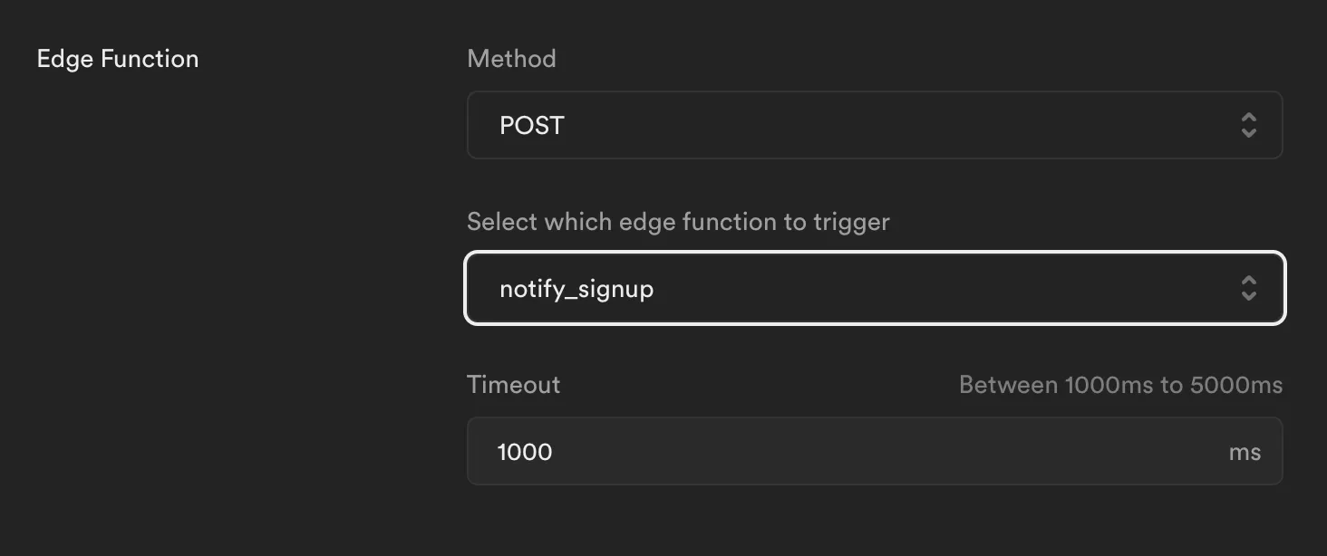 Edge Function Type