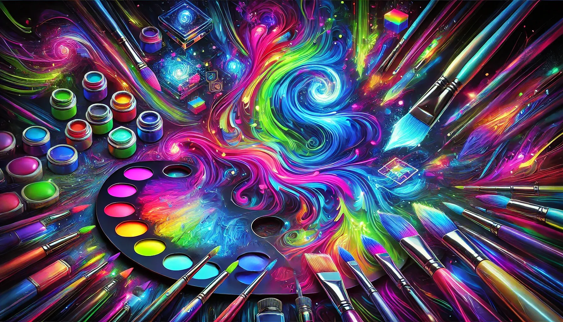 psychedelic painter